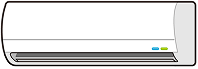 壁掛けタイプエアコン